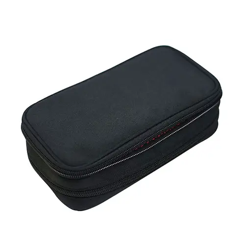 Travel Polyester Cosmetic Case Travel Brushes Makeup Bag Set